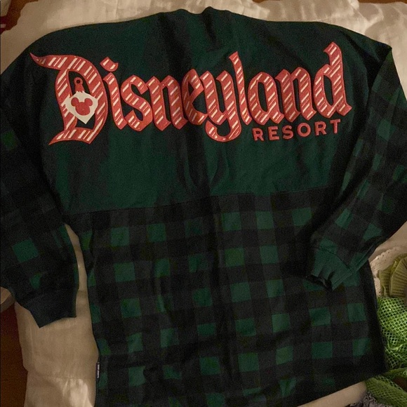 Nike Dark Green and Black Plaid Tee - Picture 3 of 4